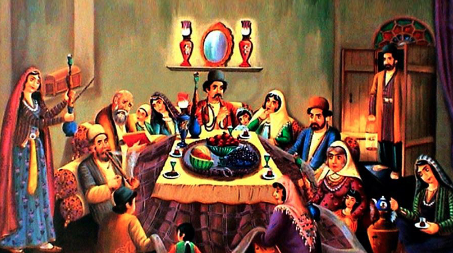 Yalda, the Persia winter solstice feast.