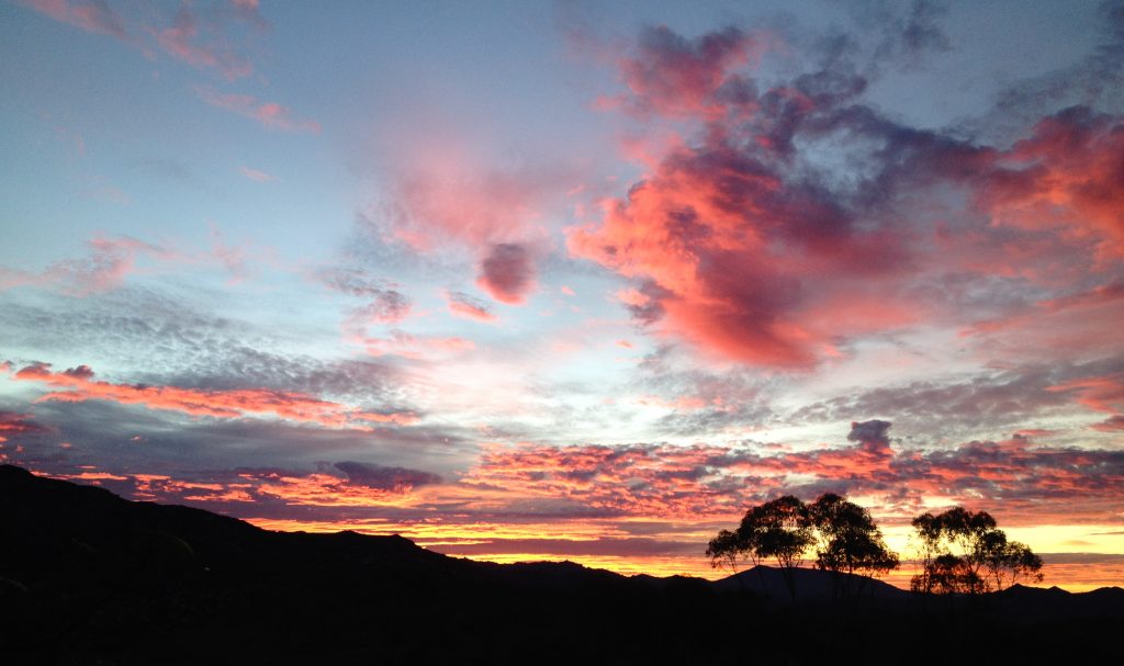 A beautiful sunset at Rancho Del Sol.