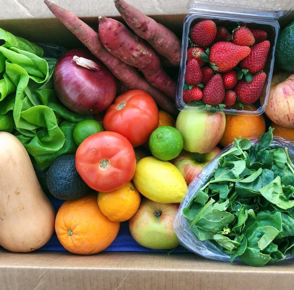 Fruit and Veggie box fro February 15