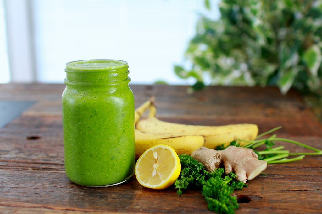 Mmm! Shana Moore's spicy green smoothie. -Spicy green smoothie recipe