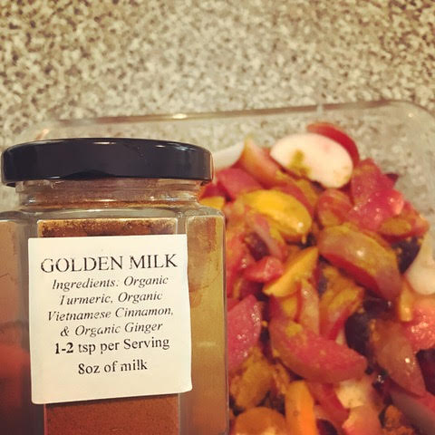 "Golden milk" helps make this recipe magical! 