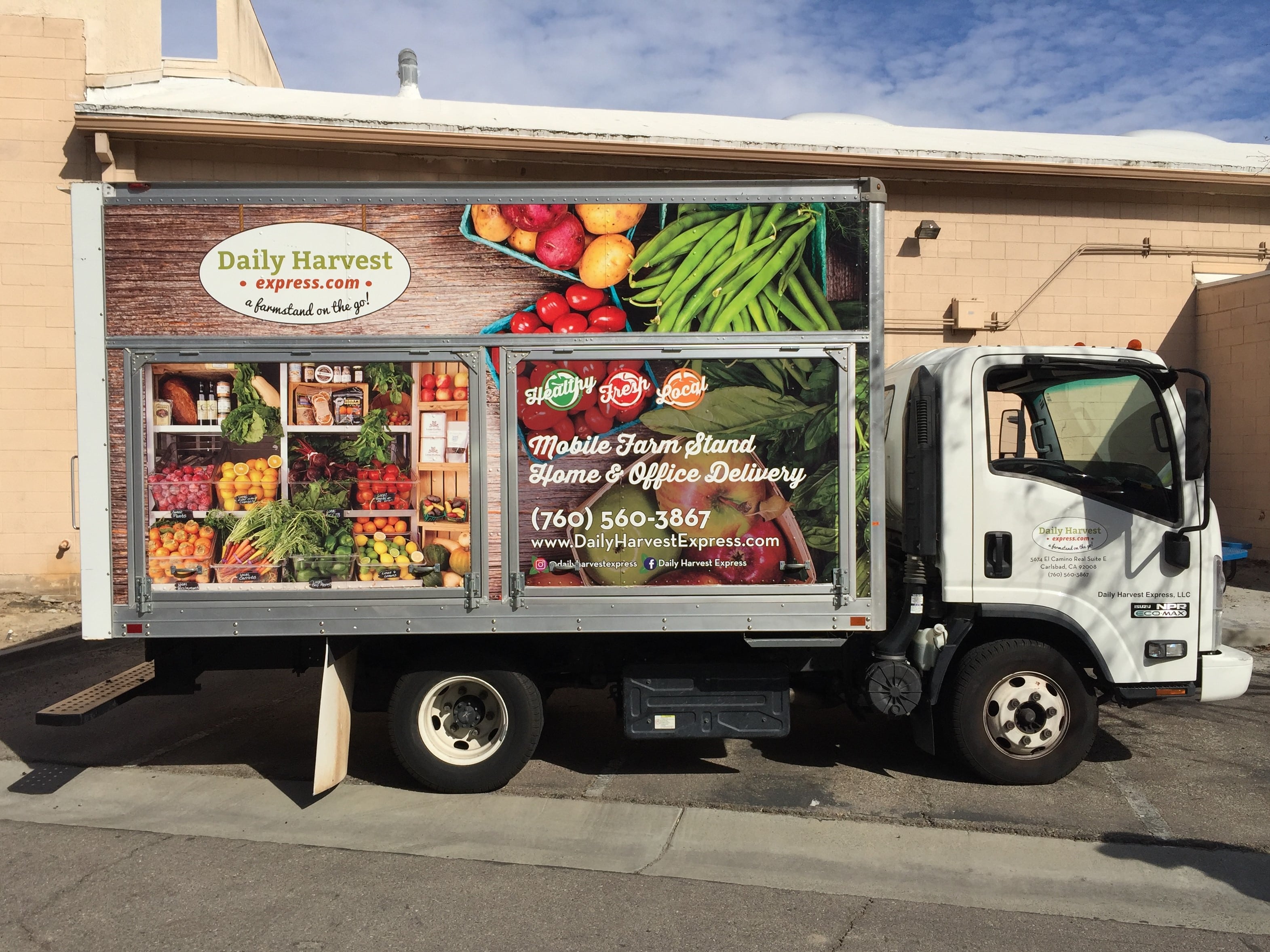 Mobile Farm Stand | Organic Fruits & Veggies | Local Produce Delivery