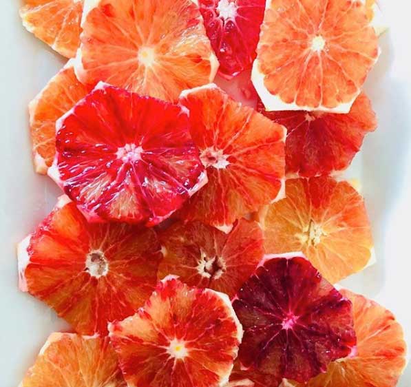 blood oranges - benefits of eating seasonal foods