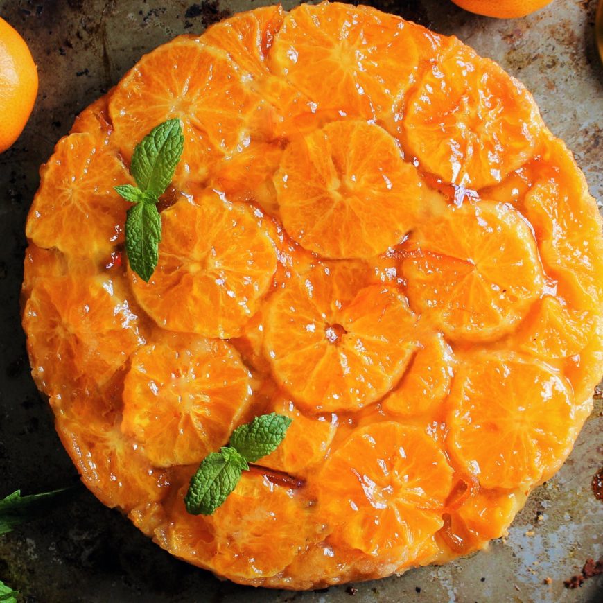 Vegan Mandarin Orange Upside Down Cake Daily Harvest Express