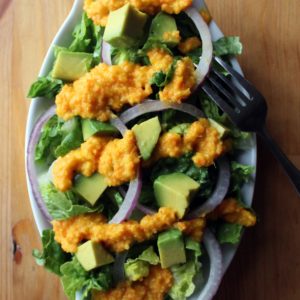 Fresh Salad With Carrot Ginger Dressing Recipes Daily Harvest Express